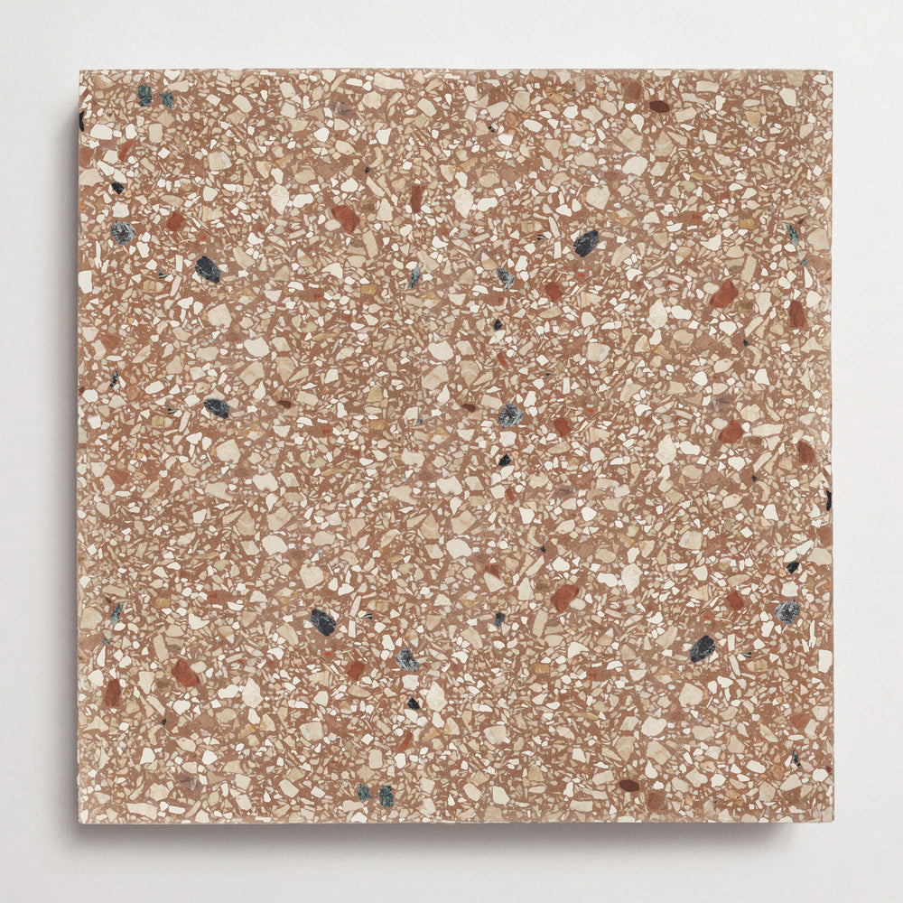 Dolce Vita Terrazzo | Torrone IV | Petit Slab | Maronne | Honed