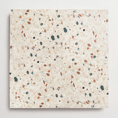 Dolce Vita Terrazzo | Torrone IV | Petit Slab | Blanco | Honed