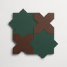 Pavimenti | Savoy | Forest Star + Chestnut Cross | Matte | (Bundle)